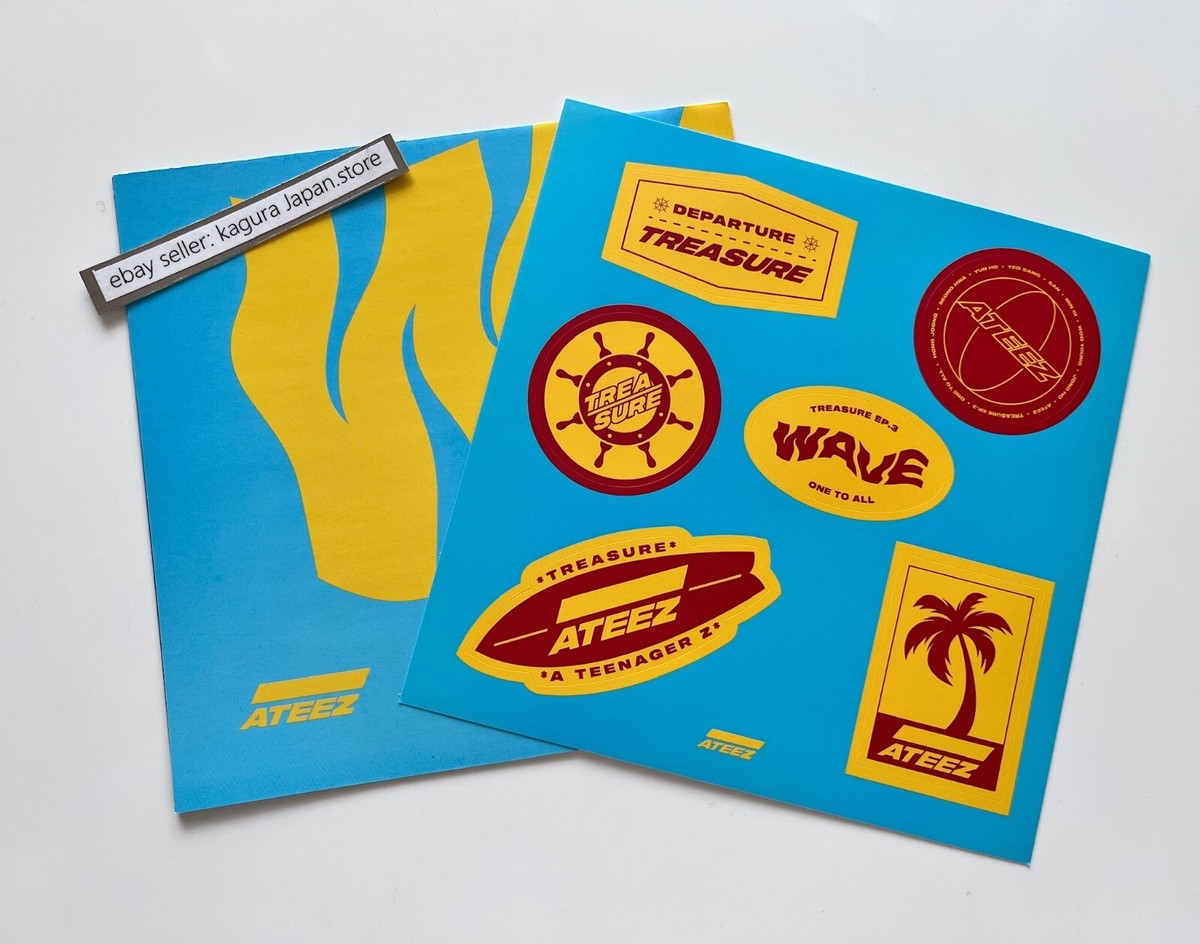 ATEEZ one to all wave CD ジョンホ ATEEZ TREASURE EP.3 One To All Wave ver. Album CD + [JONGHO