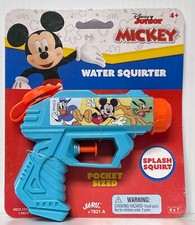 1 of Water Squirter by Disney Mickey Water Gun Pocket Sized Pink Splash Squirt