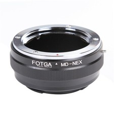 FOTGA Minolta MD MC Lens to NEX Adapter for Sony E-Mount A7CII A7CR ZV-E10II