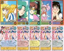 Sailor Moon S Bandai Graffiti Trading Cards YOU PICK Part 4 RESTOCKED 1994 Japan