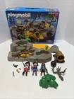 VTG Playmobil 3127  Pirates Toy 3 Figures Playset Lot Missing Parts 2001