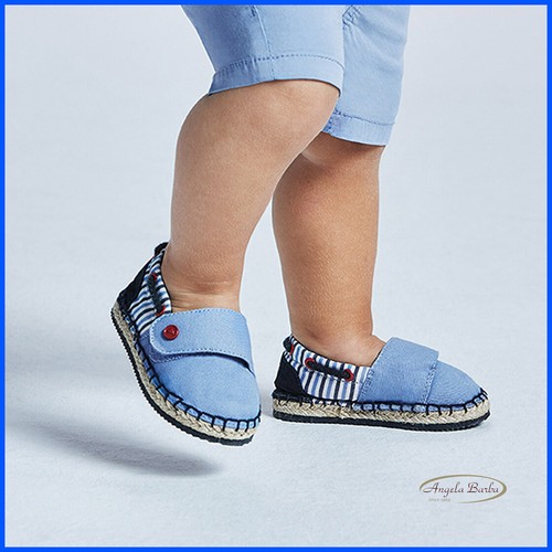 Mayoral scarpe da bambino in tela espadrillas per bimbo con strappo primi  passi | eBay