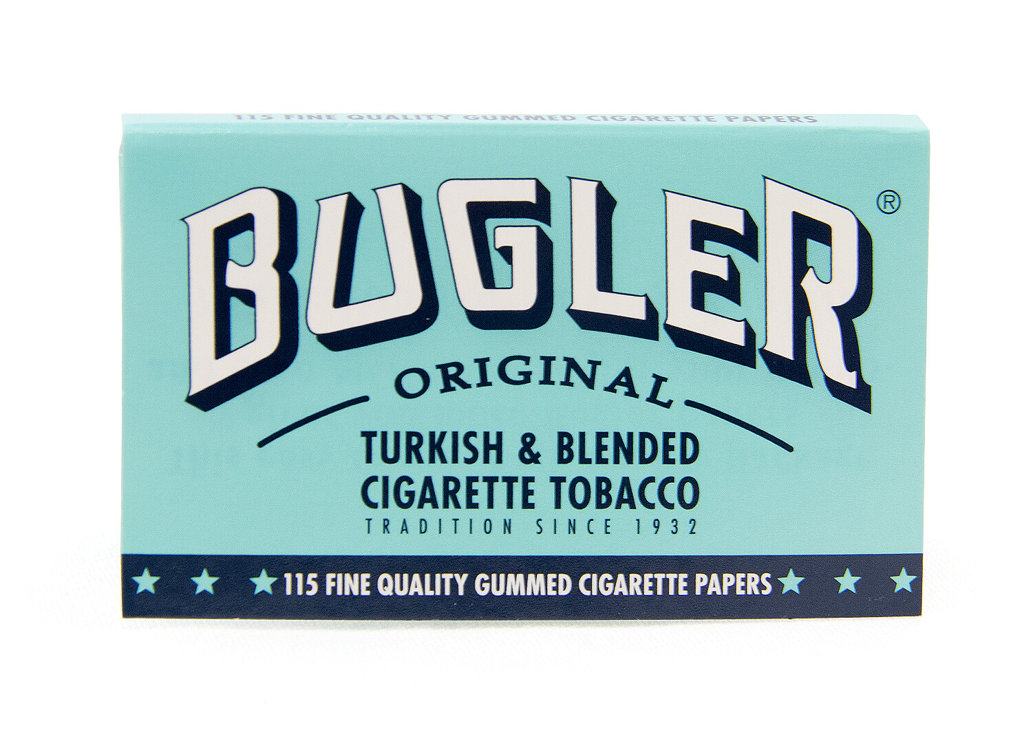 Bugler Original Turkish Blended 115 Gummed Cigarette Tobacco Papers (12