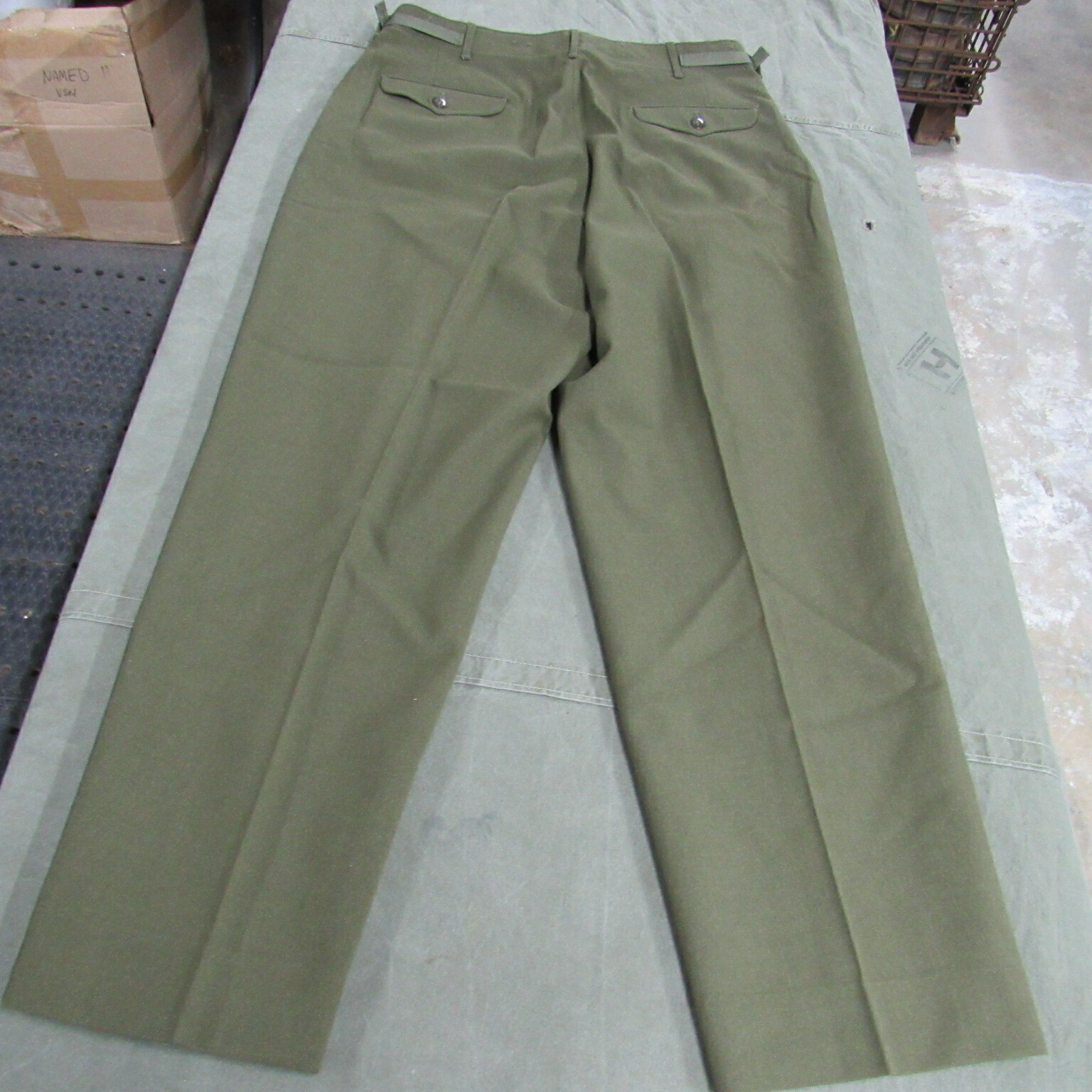 US GI NOS Wool Field Trousers M51 1953 dated Korean era Medium