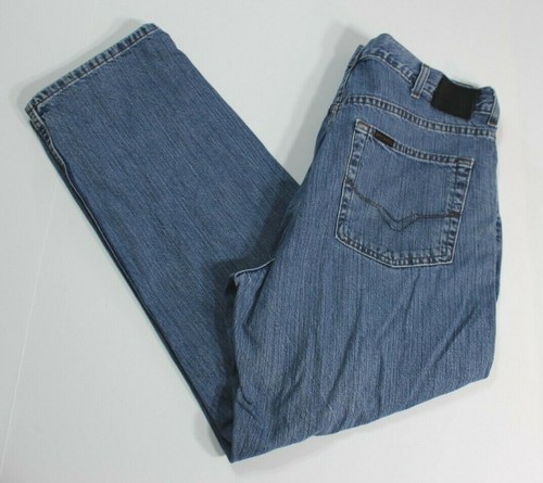 Medium Wash Straight Leg Denim Jeans | eBay