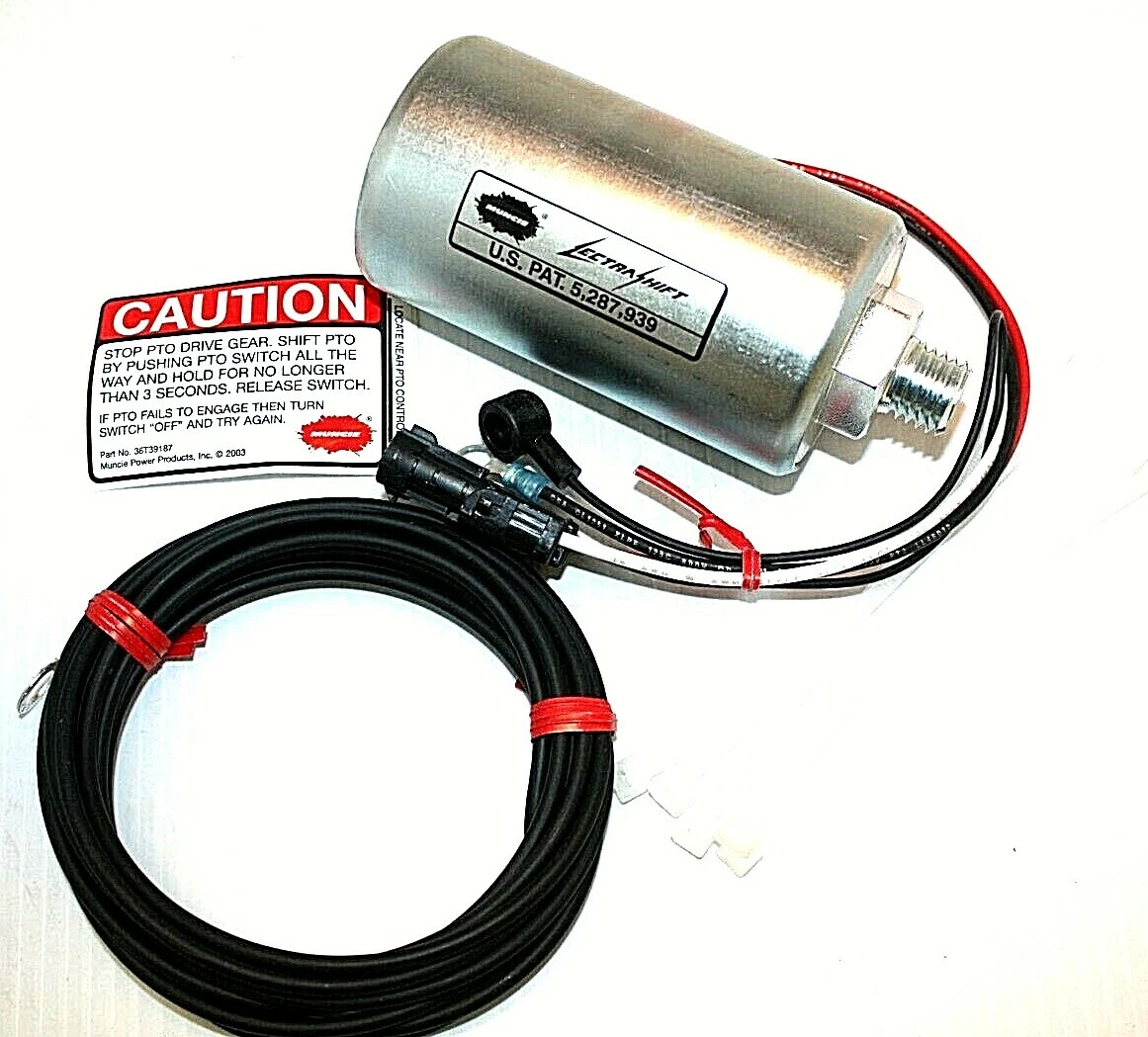 Muncie Solenoid Kit, Electric Shift PTO, Part # 28TK4587 OEM, Dump  