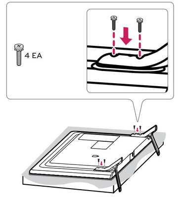 Supporto TV Per Gambe TV Gambe Di Ricambio Per Supporto TV Con