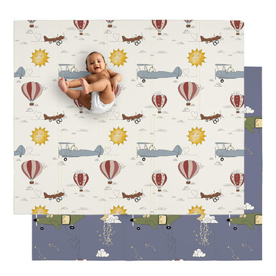Baby Play Mat - Large Folding Foam Play Mat for Infants, Babies, Toddlers, Water