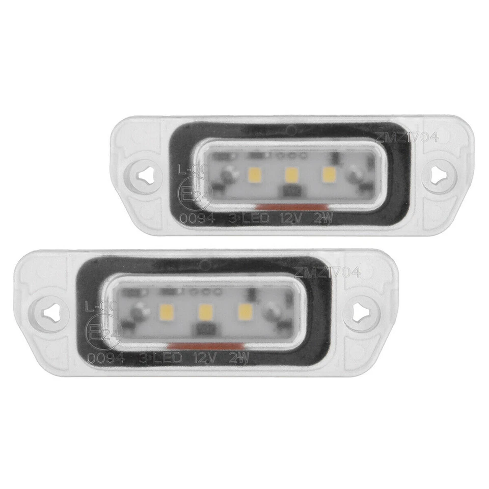 No Error LED License Plate Light For Mercedes Benz W164 ML350 06-11 X164 GL450 - Image 3 of 4