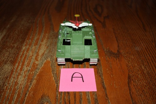 MPC Vintage Army Battlefront Missile-Firing Tank with Silver Tracks A - Marx - Picture 8 of 11