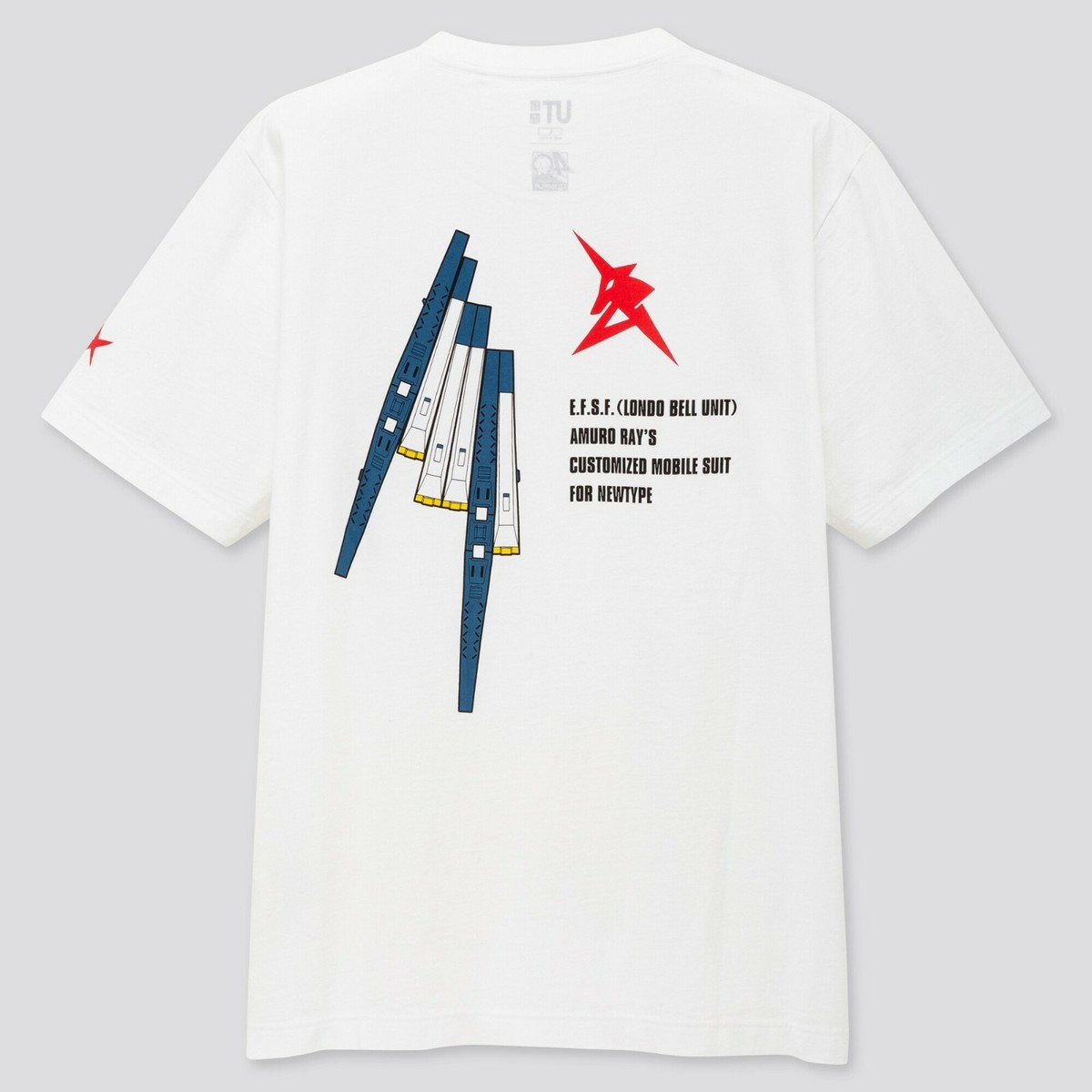 GUNDAM 40周年 アニバーサリー デザイン UNIQLO tシャツ ① 40周年の“ガンプラ”×ユニクロTシャツが4月24日（金）発売！ 2枚