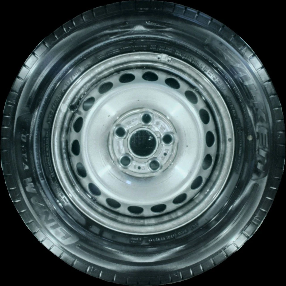 Sommerkompletträder VW Crafter 16 Zoll Stahlfelgen 205/75 R16 6-8mm - Bild 2 von 4