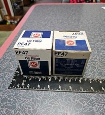 Nos Ac Delco Duraguard Oil Filters 2 Ac Pf47 Gm 25010792 Upc 036666110135