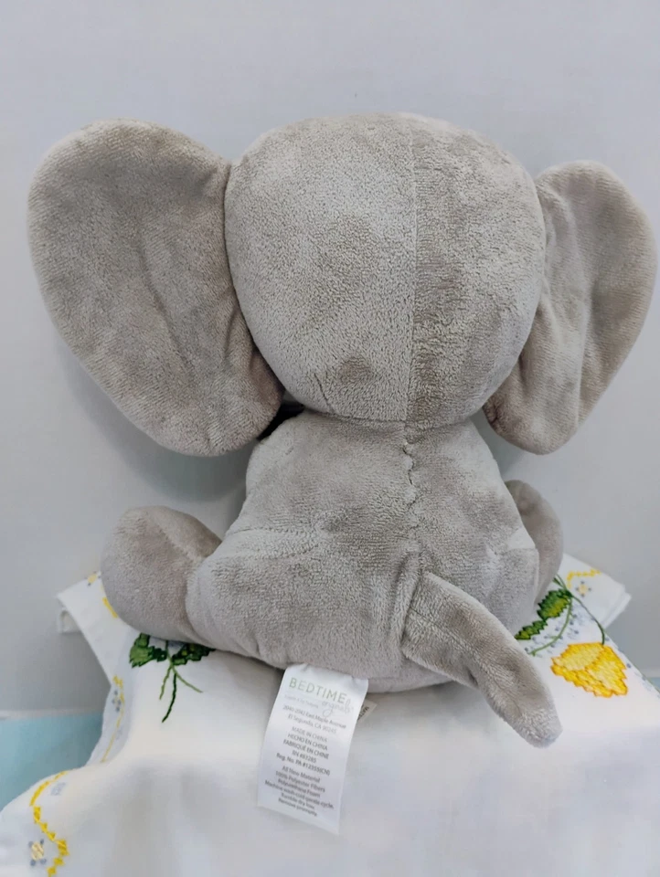Lambs & Ivy Plush Baby Elephant 10 Inch Humphrey Bedtime Originals Stuffed Toy - Image 3 of 4