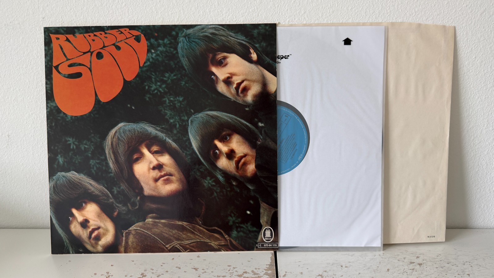 The Beatles - Rubber Soul LP Vinyl 1977 1C 072-04 115 vG+/VG+