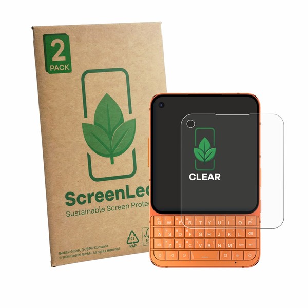 2X Screenleaf Displayschutzfolie FüR Unihertz Titan 2 Elite Nachhaltig Verpackt-image