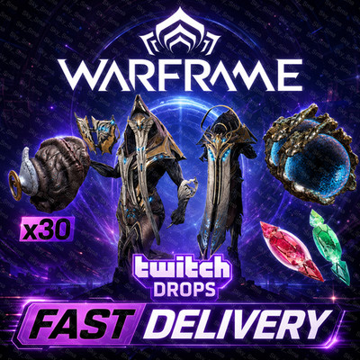 Warframe Twitch Drops - Dante + 2 Archon Shards + Noggles + Drones - 31 Items