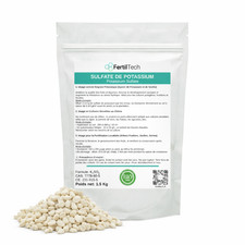 Sulfate de Potassium 1.5 kg - Engrais Naturel Riche en Potassium et Soufre