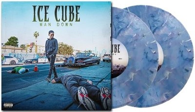 Vinile - Ice Cube - Man Down (2Lp/Limited/Deluxe/Blue W/ White Marble Vinyl)  - 