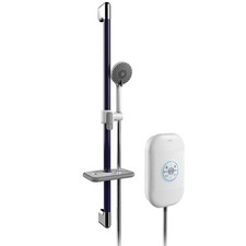 Image of AKW SmartCare White 9.5kW Electric Shower - (29011WH)