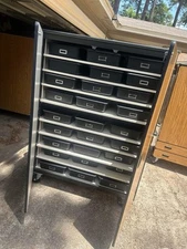 Virco 2501 - Mobile Storage Cabinet With Four Shelves - 48" x 28" x 66"