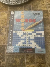 Sierra/ Dynamix Original PC Game Crosswords 3.5'' Factory Sealed Vintage 1993