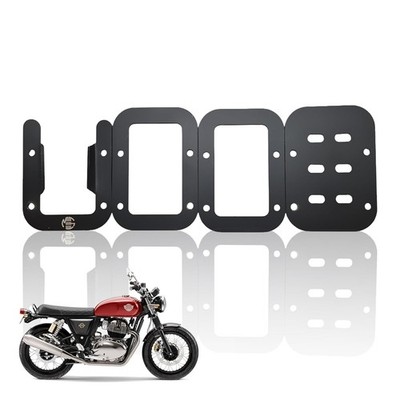 Passend für Royal Enfield Interceptor GT 650 Schwarz Seitenständer Extender V...