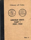 (47) OLD LIBRARY OF COINS ALBUM~LINCOLN CENTS 1909-1940 S~ALL DIFFERENT DATES
