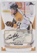 2013-14 ITG Heroes and Prospects Draft Prospect 2/14 Nikolay Goldobin Auto 0s5
