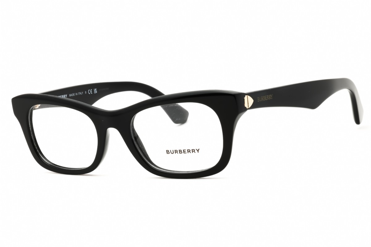 NEW Burberry BE2422 3001 Black 50mm Eyeglasses