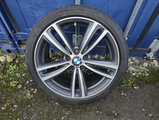 BMW 3 4 SERIES F30 F32 442M REAR ALLOY & TYRE 255/35/19 4.5mm 7846781 7852494