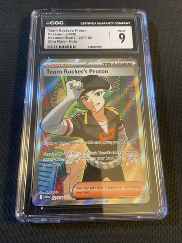Team Rocket's Proton graded CGC 9 for sale on eBay