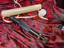 Telescopio TOURIST P 8-20x32 / Espía con estuche de tubo / negro