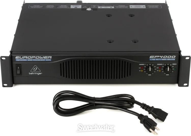 BEHRINGER EUROPOWER　EP4000 Behringer Europower EP4000 Power Amplifier | eBay