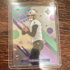 Topps 2025 Finest Tyler Shough Rookie Football New Orleans Saints #3