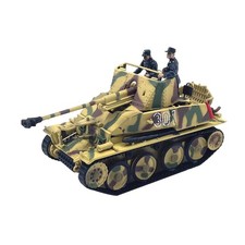 1/72 Scale German Sd. Kfz. 139 Marder III Tank Model Toy Gift W/ 2 Soldier