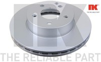 2X Bremsscheibe Nk 3133106 2 Bremsscheiben Vorderachse Vorne FüR Mercedes-Benz