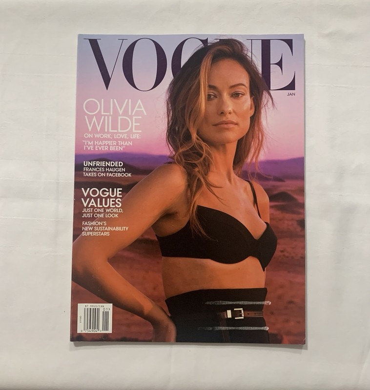 Vogue Olivia Wilde On Work Love Life: Happier Than Ever January Magazine 2022