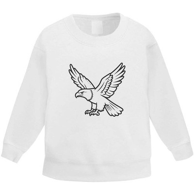 Kinder Sweatshirt / Pullover / Pulli ''Fliegender Adler'' (KW059869)