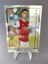 Gabriel Martinelli Rookie Card - 2020-21 Topps Merlin #24 Arsenal RC Rookie. rookie card picture