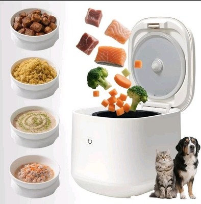 Pet Fresh Food Maker 4-in-1 Dog Cat Food Cooker Chopper 2.5L Intelligent Maker