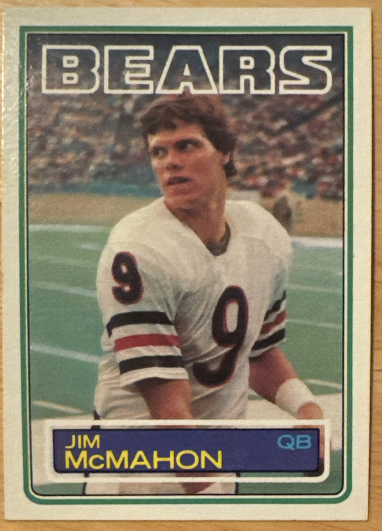 Jim McMahan 1983 Topps  Rookie Card #33 (6310)