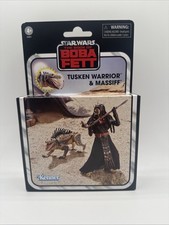 Star Wars Vintage Collection Book Boba Fett Tusken Warrior Massiff New Hasbro