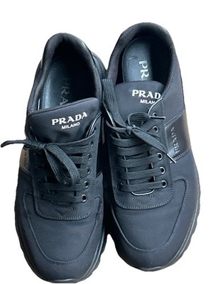 Prada Nylon Sneakers Size 10