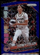 2025 Panini Prizm WNBA #1 Sydney Colson Blue Velocity Prizms Indiana Fever