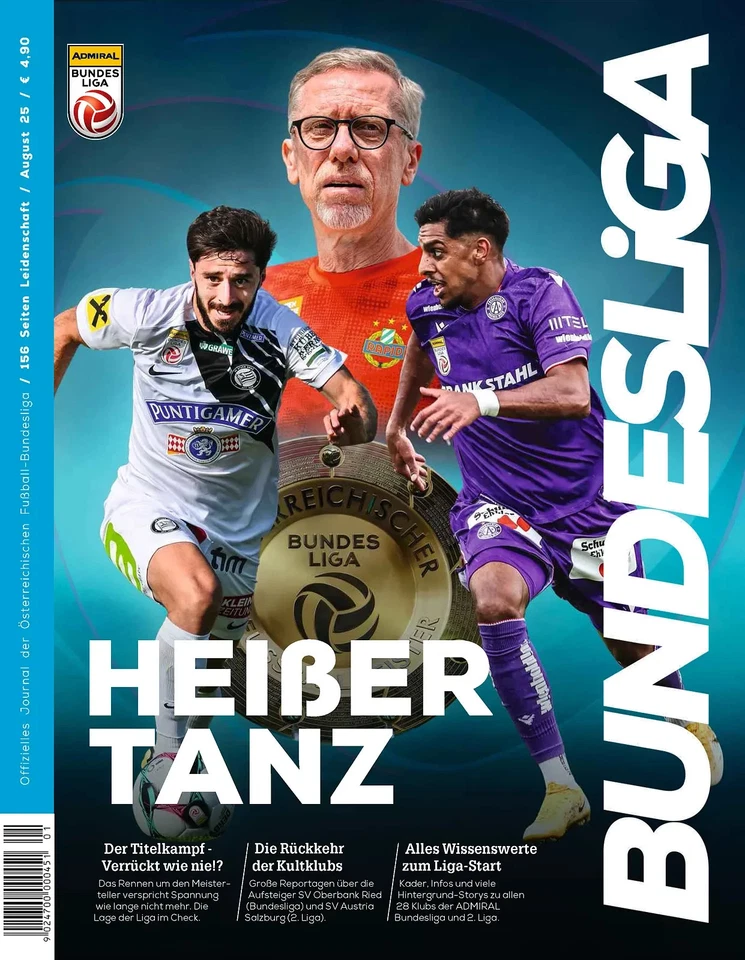 Bundesliga Journal 2025 - Austria football season preview magazine - soccer - Image 2 of 2