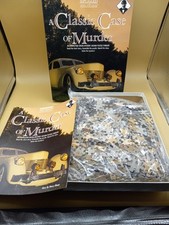 Vintage 1992 A Classic Case of Murder Mystery Puzzle 1000pcs by Bepuzzled Slesar