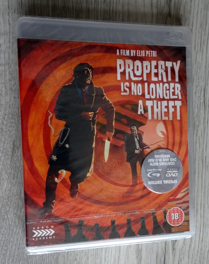 Property is No Longer a Theft Blu Ray DVD Combo Arrow Academy New