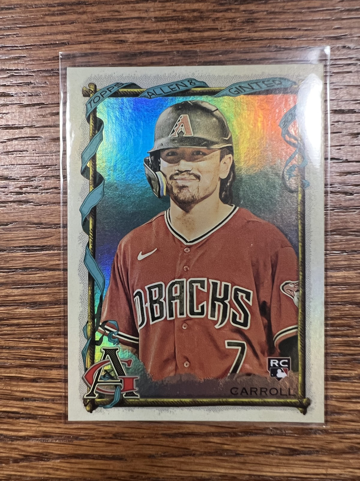 2023 Topps Allen & Ginter #11 Corbin Carroll Silver Portrait