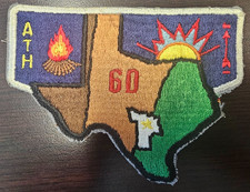 OA Aina Topa Hutsi Lodge 60 - Brotherhood s8 flap - large State of Texas Shape